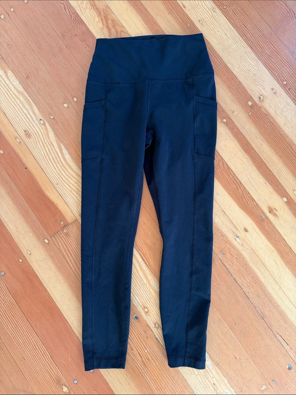 90 Degrees by Reflex Black Leggings Medium